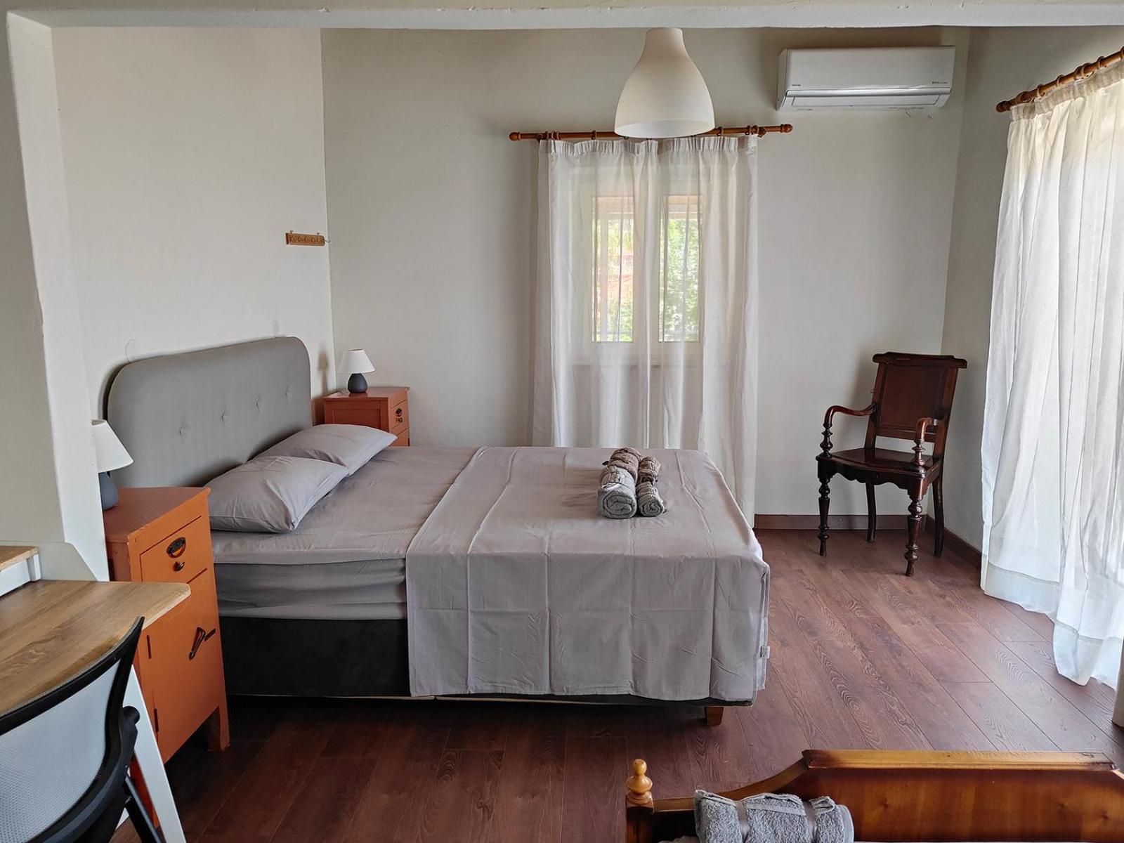 Vintage House With A Fantastic View Apartment Mavrommation Bagian luar foto